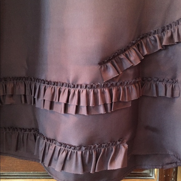 JCrew Ruffled Silk Top - Picture 3 of 5